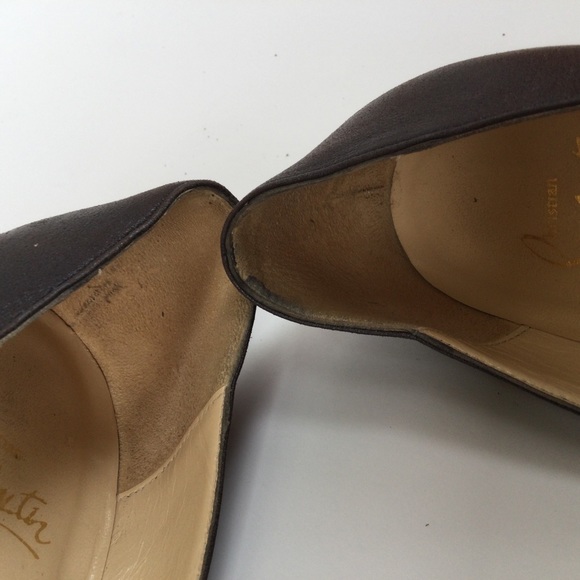 Christian Louboutin High Heels Luxury Size 39 Peep Toe Formal Office Party - Picture 9 of 16